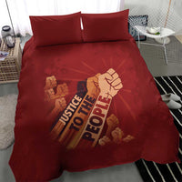 Justice To The People Bedding Set African Raised Fist