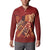 Justice To The People Button Sweatshirt African Raised Fist