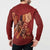 Justice To The People Button Sweatshirt African Raised Fist