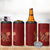 Justice To The People 4 in 1 Can Cooler Tumbler African Raised Fist