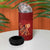 Justice To The People 4 in 1 Can Cooler Tumbler African Raised Fist