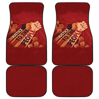 Justice To The People Car Mats African Raised Fist
