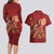 Justice To The People Couples Matching Long Sleeve Bodycon Dress and Hawaiian Shirt African Raised Fist