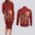 Justice To The People Couples Matching Long Sleeve Bodycon Dress and Long Sleeve Button Shirt African Raised Fist