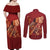 Justice To The People Couples Matching Off Shoulder Maxi Dress and Long Sleeve Button Shirt African Raised Fist