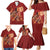 Justice To The People Family Matching Mermaid Dress and Hawaiian Shirt African Raised Fist