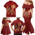 Justice To The People Family Matching Mermaid Dress and Hawaiian Shirt African Raised Fist