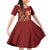 Justice To The People Family Matching Off Shoulder Short Dress and Hawaiian Shirt African Raised Fist