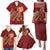 Justice To The People Family Matching Puletasi and Hawaiian Shirt African Raised Fist