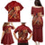Justice To The People Family Matching Puletasi and Hawaiian Shirt African Raised Fist