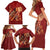 Justice To The People Family Matching Short Sleeve Bodycon Dress and Hawaiian Shirt African Raised Fist