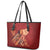 Justice To The People Leather Tote Bag African Raised Fist