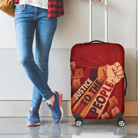 Justice To The People Luggage Cover African Raised Fist