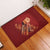 Justice To The People Rubber Doormat African Raised Fist