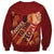 Justice To The People Sweatshirt African Raised Fist