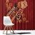 Justice To The People Window Curtain African Raised Fist