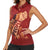 Justice To The People Women Sleeveless Polo Shirt African Raised Fist