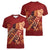 Justice To The People Women V-Neck T-Shirt African Raised Fist