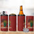 Being Black Is The Best Part Of My Personality 4 in 1 Can Cooler Tumbler African Map Fingerprint