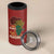 Being Black Is The Best Part Of My Personality 4 in 1 Can Cooler Tumbler African Map Fingerprint