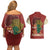 Being Black Is The Best Part Of My Personality Couples Matching Off Shoulder Short Dress and Hawaiian Shirt African Map Fingerprint