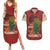 Being Black Is The Best Part Of My Personality Couples Matching Summer Maxi Dress and Hawaiian Shirt African Map Fingerprint