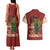 Being Black Is The Best Part Of My Personality Couples Matching Tank Maxi Dress and Hawaiian Shirt African Map Fingerprint