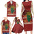 Being Black Is The Best Part Of My Personality Family Matching Long Sleeve Bodycon Dress and Hawaiian Shirt African Map Fingerprint