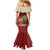 Being Black Is The Best Part Of My Personality Family Matching Mermaid Dress and Hawaiian Shirt African Map Fingerprint
