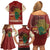 Being Black Is The Best Part Of My Personality Family Matching Off Shoulder Short Dress and Hawaiian Shirt African Map Fingerprint