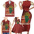 Being Black Is The Best Part Of My Personality Family Matching Short Sleeve Bodycon Dress and Hawaiian Shirt African Map Fingerprint