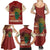 Being Black Is The Best Part Of My Personality Family Matching Summer Maxi Dress and Hawaiian Shirt African Map Fingerprint