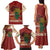 Being Black Is The Best Part Of My Personality Family Matching Tank Maxi Dress and Hawaiian Shirt African Map Fingerprint