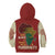 Being Black Is The Best Part Of My Personality Kid Hoodie African Map Fingerprint