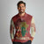 Being Black Is The Best Part Of My Personality Long Sleeve Polo Shirt African Map Fingerprint