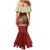 Being Black Is The Best Part Of My Personality Mermaid Dress African Map Fingerprint