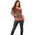 Being Black Is The Best Part Of My Personality Off Shoulder Sweater African Map Fingerprint