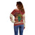 Being Black Is The Best Part Of My Personality Off Shoulder Sweater African Map Fingerprint