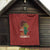 Being Black Is The Best Part Of My Personality Quilt African Map Fingerprint