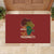 Being Black Is The Best Part Of My Personality Rubber Doormat African Map Fingerprint