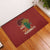 Being Black Is The Best Part Of My Personality Rubber Doormat African Map Fingerprint