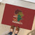 Being Black Is The Best Part Of My Personality Rubber Doormat African Map Fingerprint