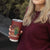 Being Black Is The Best Part Of My Personality Tumbler Cup African Map Fingerprint