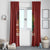 Being Black Is The Best Part Of My Personality Window Curtain African Map Fingerprint