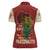 Being Black Is The Best Part Of My Personality Women Polo Shirt African Map Fingerprint
