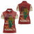 Being Black Is The Best Part Of My Personality Women Polo Shirt African Map Fingerprint