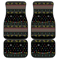 Turtle Through The Snow Christmas Car Mats - Wonder Print Shop
