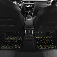 Turtle Through The Snow Christmas Car Mats - Wonder Print Shop