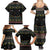 Turtle Through The Snow Christmas Family Matching Summer Maxi Dress and Hawaiian Shirt - Wonder Print Shop
