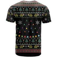 Turtle Through The Snow Christmas T Shirt - Wonder Print Shop
